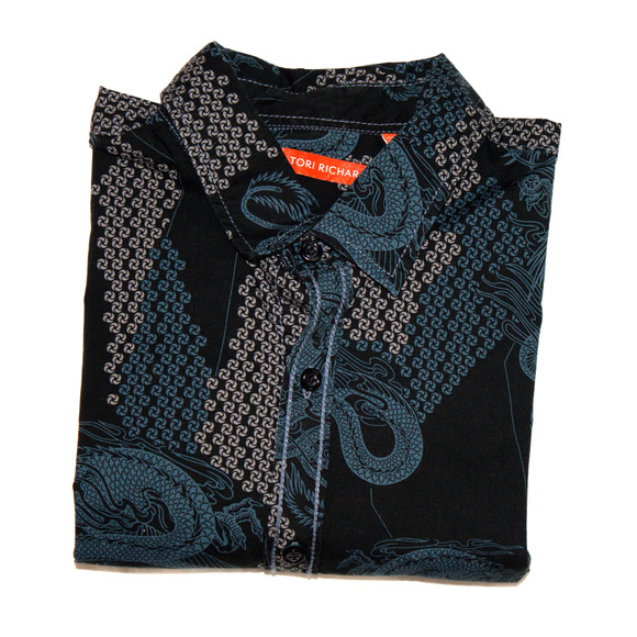 Tori Richard Long Sleeve Button Front Shirt - Picture 6 of 7